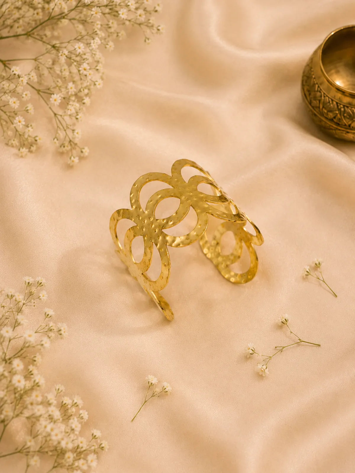 Ring Loop Brass Cuff