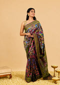 Vasanta Rang Pochampally Ikat Saree