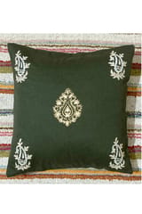 Block Printing / Hand Embroidered / Cushion Cover