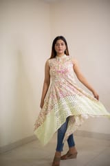 Latest and Beautiful Sleeveless Kurti  for Women and Girls