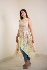 Latest and Beautiful Sleeveless Kurti  for Women and Girls