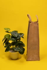 Jute Water Bottle Bag