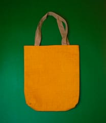 Jute Shopping Bag | Hand Bag | Orange Colour