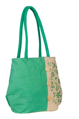 Designer Jute handbag