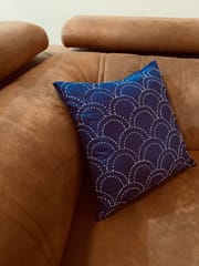 Cushion Covers Shashiko Design 16"16" Set Of 5