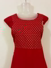 Red Kurti & Red Plazo