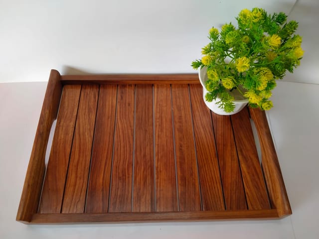 Wooden Tray / Natural Brown Colour