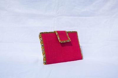 Jute Wallet / Eco-Friendly / Fancy