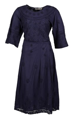 Blue Cotton Dress