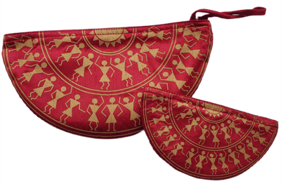 Pair Of Half Round Purse