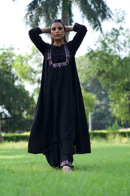 Black Kurta Set