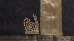 Handloom Banarasi Kadwa Koniya Motif With Reshmi Gold Zari Duptta. Silk/Silk-DUP-015C