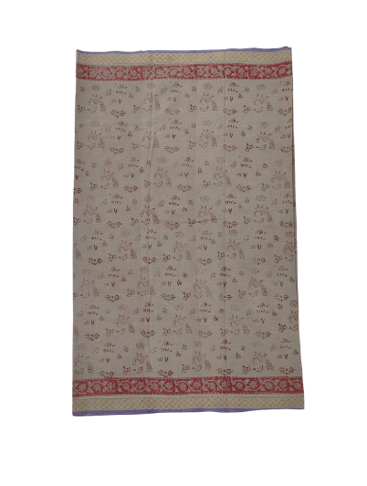 Red Kalamkari Saree VMM 13