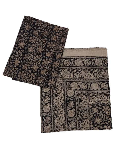 Black Kalamkari Bedsheet VMM 02