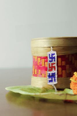 Shri Swastik Rakhi With Box