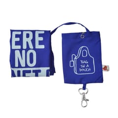 Reusable And Foldable, Eco Friendly Bag In Blue