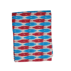 Multicolor Ikkat Fabric-06