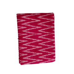 Pink Ikkat Fabric-011