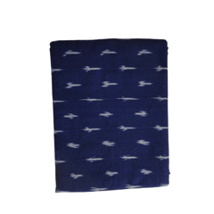 Blue Ikkat Fabric