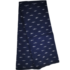 Blue Ikkat Fabric