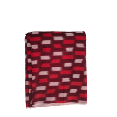 Maroon Ikkat Fabric