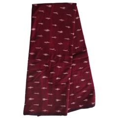 Maroon Ikkat Fabric