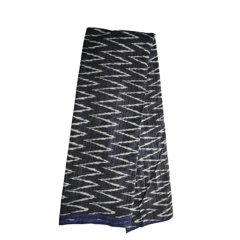 Grey Ikkat Fabric