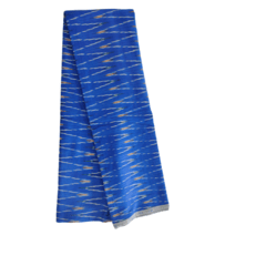 Blue Ikkat Fabric