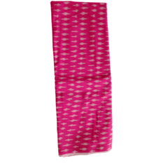Pink Ikkat Fabric
