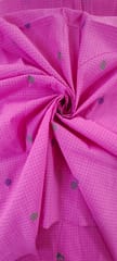 Pink Checks Fabric