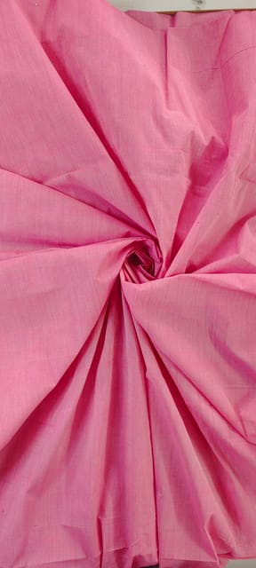 Pink Mangalagiri Cotton Fabric-1