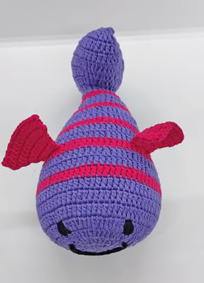 Handmade Crochet Rattle - Fish (Pack Of 3)