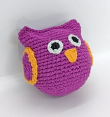 Handmade Crochet Stress Ball - Owl (Pack Of 3)