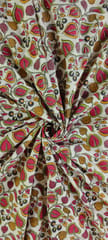 Printed Kalamkari Fabric-D