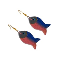 Fish Shaped Terracotta Earrings ( Kids Collection )