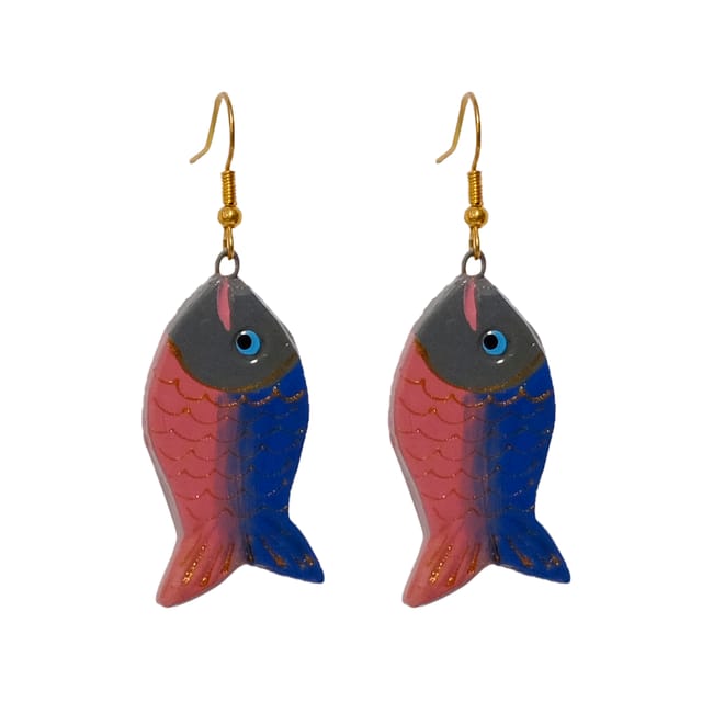 Fish Shaped Terracotta Earrings ( Kids Collection )