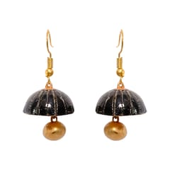 Black Terracotta Earrings ( Exclusive Collections)