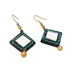 Ethnic Terracotta Earrings (Geometric Collection)