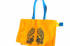 Yellow Jute Bag JL9