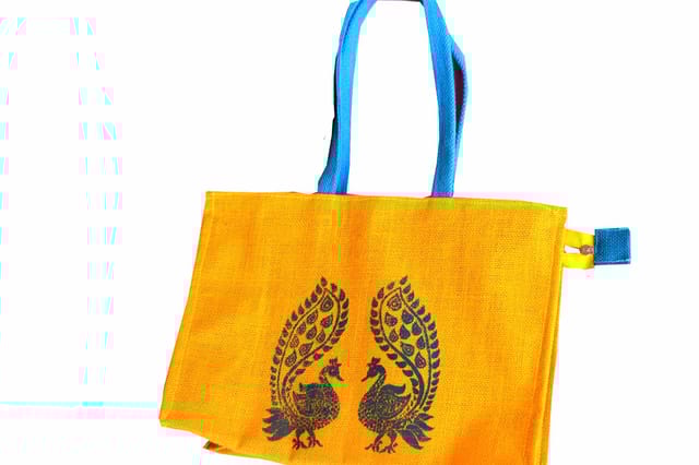 Yellow Jute Bag JL9