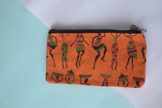 Orange Wallet for women JL19