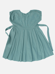 Sea Green Embroidered Dress