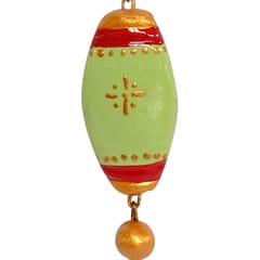Green And Pink Terracotta Choker Set