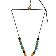 Long One piece Terracotta necklace