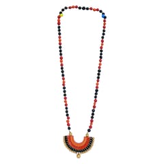 Terracotta Ethnic Necklace set