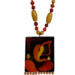 Asthetic Ganesha Necklace set