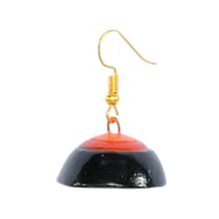 Red and Black Terracotta Necklace set