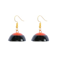 Red and Black Terracotta Necklace set