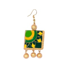 MULTI COLOURED SQUARE NECKLACE SET