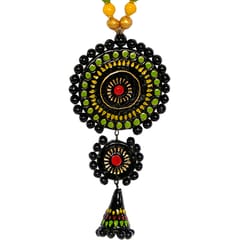 MULTICOURED LAYERED LONG NECKLACE SET